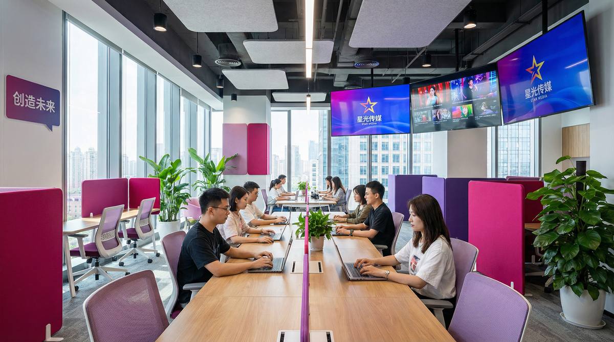 麻豆影视传媒公司团队